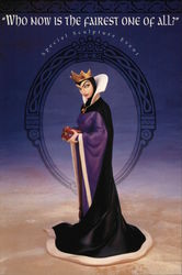 Special Sculpture Event: Snow White's Evil Queen Modern (1970's to Present) Postcard Postcard Postcard