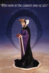 Special Sculpture Event: Snow White's Evil Queen Postcard