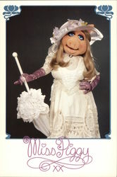 Miss Piggy New York, NY Movie and Television Advertising Postcard Postcard Postcard