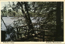 Wellesley College - Lake Waban Postcard