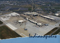 Indianapolis International Airport Postcard Postcard Postcard