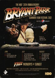 The HBO 20th Anniversary Bryant Park Summer Film Festival 2012 Postcard