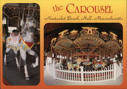 The Carousel, Nantasket Beach Postcard