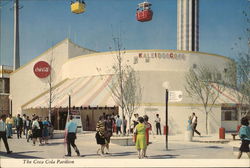 1968 World's Fair - Hemisfair - The Coca-Cola Pavilion Exposition Postcard Postcard Postcard