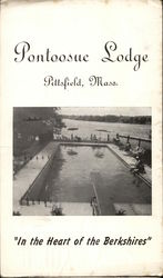 Pontoosuc Lodge Pittsfield, MA Postcard Postcard Postcard