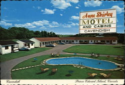 Anne Shirley Motel and Cabins Postcard