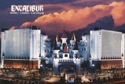 Excalibur Hotel/ Casino Las Vegas, NV Postcard Postcard Postcard