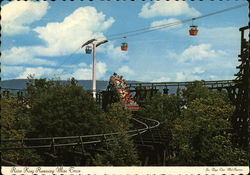 Six Flags over Mid-America - River King Runaway Mine Train Eureka, MO Postcard Postcard Postcard