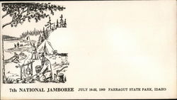 7th National Jamboree, Boy Scouts Cover Farragut State Park, ID Cover Cover