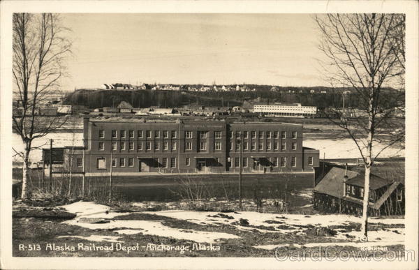 Alaska Railroad Depot Anchorage