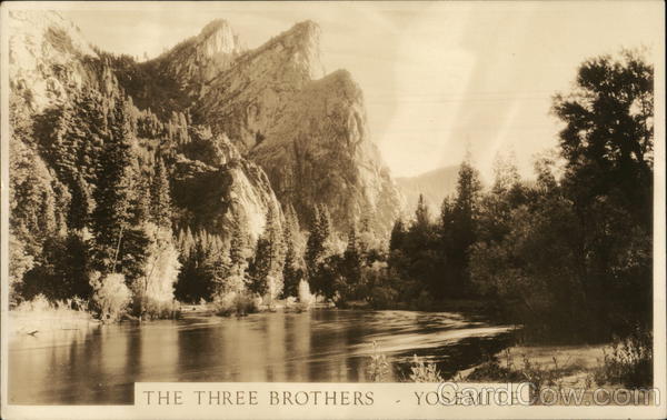 The Three Brothers Yosemite National Park California