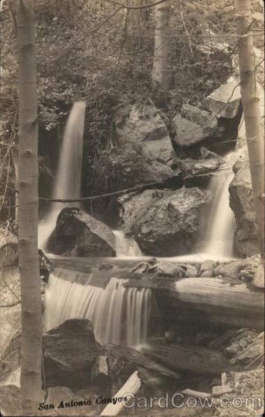 San Antonio Canyon Waterfall Upland California