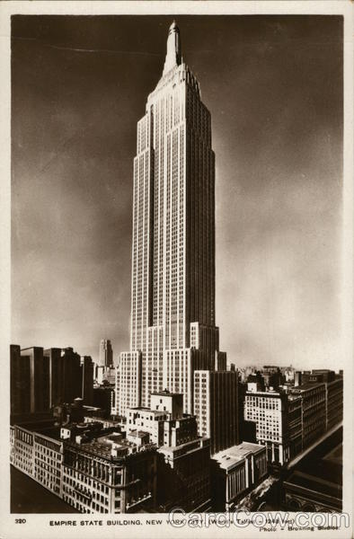 Empire State Building, New York City (World's Tallest - 1248 feet)
