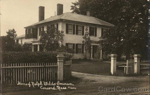 Home of Ralph Waldo Emerson Concord Massachusetts