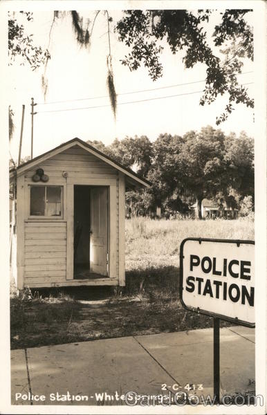 Police Station White Springs Florida