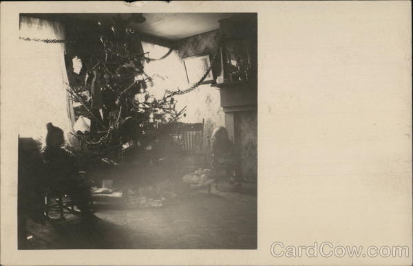 Children and Christmas Tree