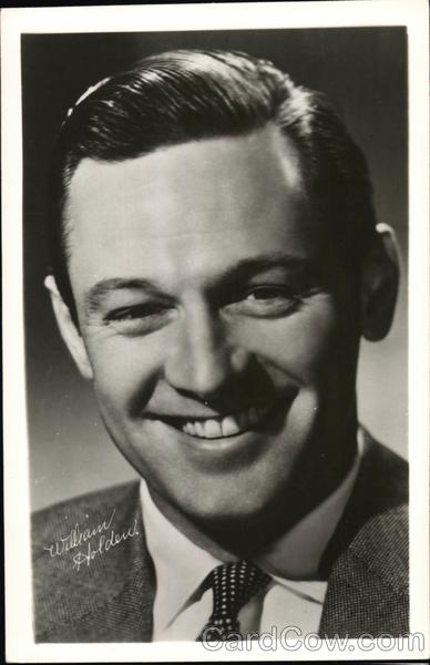 William Holden Signed Photo Actors