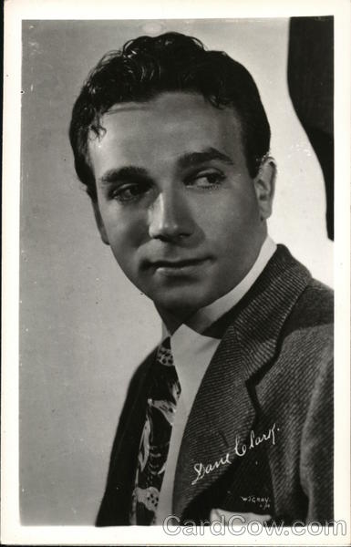 Dane Clark Signed Photo Actors