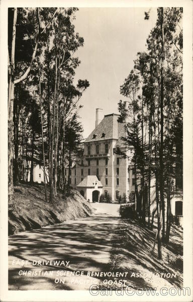 East Driveway, Christian Science Benevolent Association on Pacific Coast San Francisco California