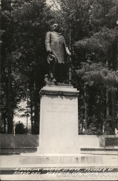 J. Sterling Morton Statue - Founder of Arbor Day Nebraska City