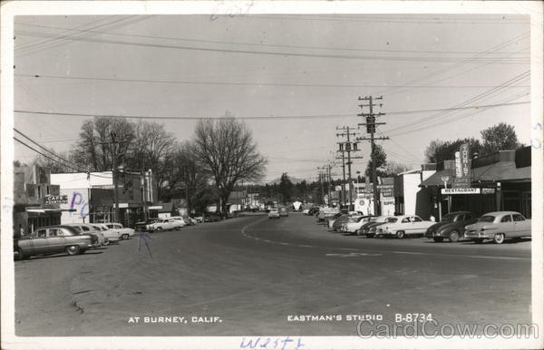 Main Street Burney California