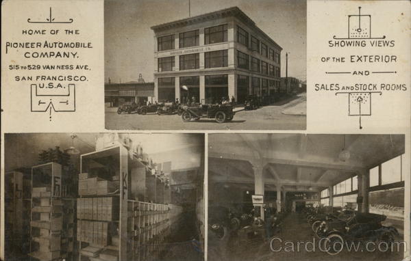 Home of the Pioneer Automobile Company San Francisco California