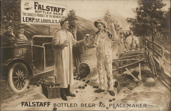 Falstaff Bottled Beer Advertising