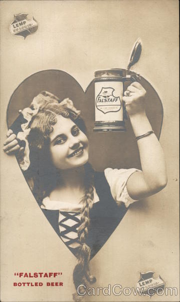 Lemp - Falstaff Bottled Beer Advertising