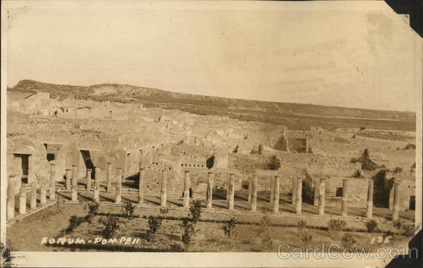 Forum Pompeii Italy