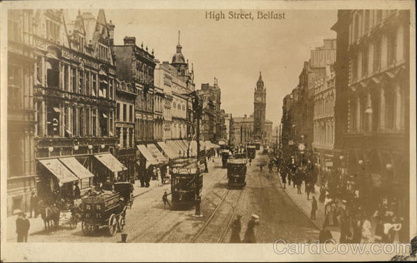 High Street Belfast Northern Ireland