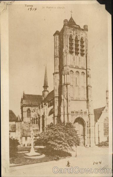 St. Martin's Church Ypres Belgium
