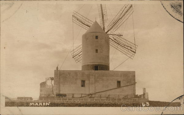 Windmill Mahon Spain