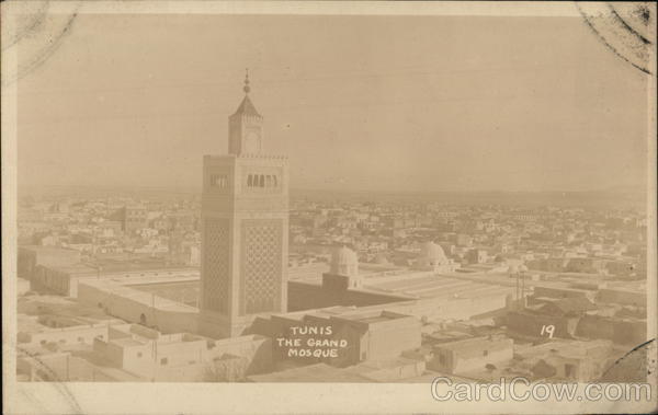 The Grand Mosque Tunis Tunisia Africa