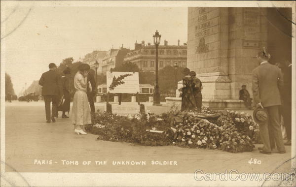 Tomb of the Unknown Soldier Paris France