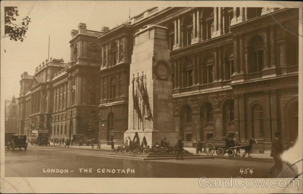 The Cenotaph London England