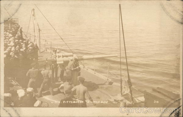 U. S. S. Pittsburgh, 3-Inch Gun Ships