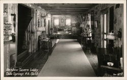 Rainbow Tavern Lobby Soda Springs, CA Postcard Postcard Postcard