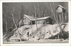 Alaskan Home and Cache Postcard