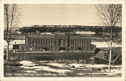 Alaska Railroad Depot Anchorage, AK Postcard Postcard Postcard