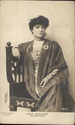 Julia Marlowe as "Beatrice" Postcard
