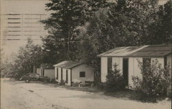 Cabins at Underwood Falmouth Foreside, ME Postcard Postcard Postcard