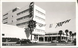 C.B.S. Hollywood California Postcard Postcard Postcard