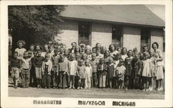 Maranatha - School Children Muskegon, MI Postcard Postcard Postcard
