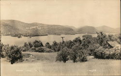 View of Brant Lake Postcard