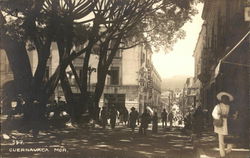 Street Scene Cuernavaca, Mexico Postcard Postcard Postcard