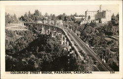 Colorado Street Bridge Pasadena, CA Postcard Postcard Postcard