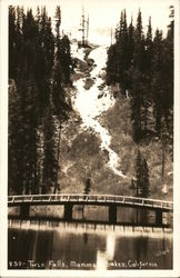 Twin Falls Mammoth Lakes, CA Postcard Postcard Postcard