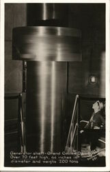 Generator Shaft, Grand Coulee Dam Postcard