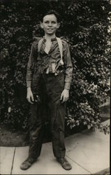 Will Jim Hatton as Danny Evans in "The Whistle" 1921 Postcard