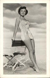 Ruth Roman Postcard